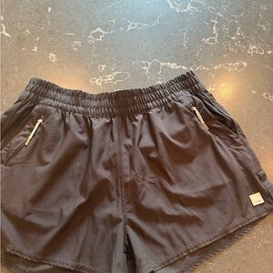 Vuori Black Dash Shorts